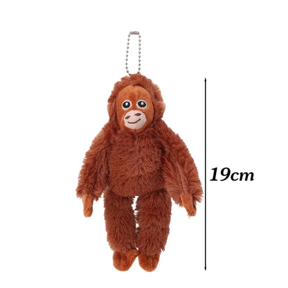 Mini Orangutan Plush Keychain