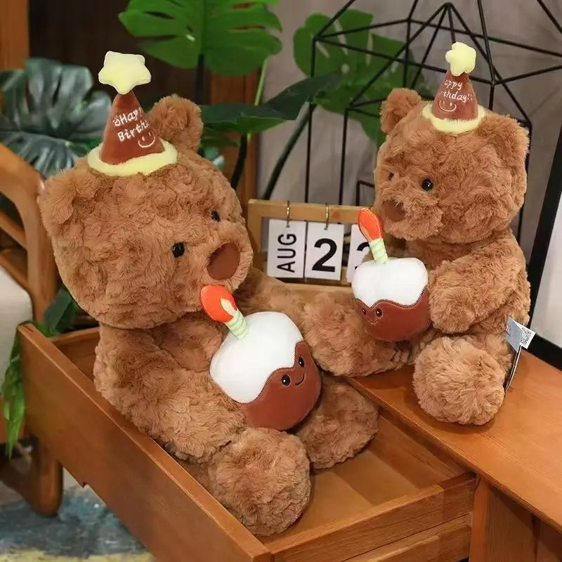 Birthday Hat Teddy Bear