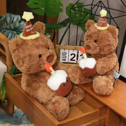 Birthday Hat Teddy Bear