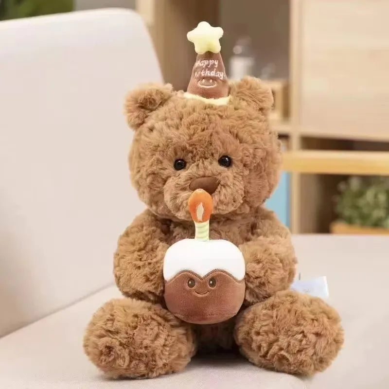 Birthday Hat Teddy Bear
