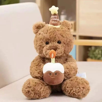 Birthday Hat Teddy Bear