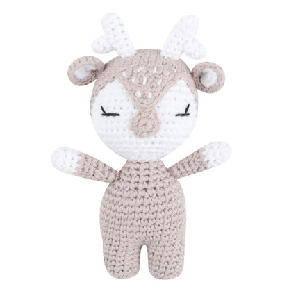Handmade Crochet Animals- Cotton Knitted Plush Companion
