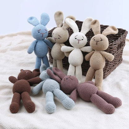 Handmade Crochet Animals- Cotton Knitted Plush Companion
