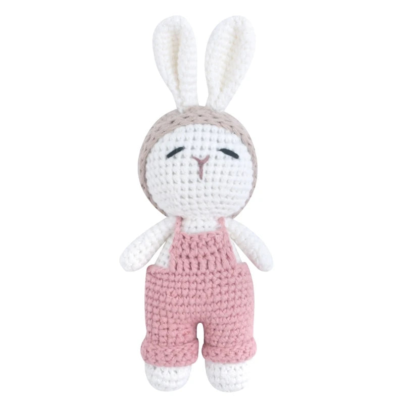 Handmade Crochet Animals- Cotton Knitted Plush Companion