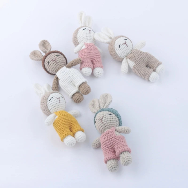 Handmade Crochet Animals- Cotton Knitted Plush Companion