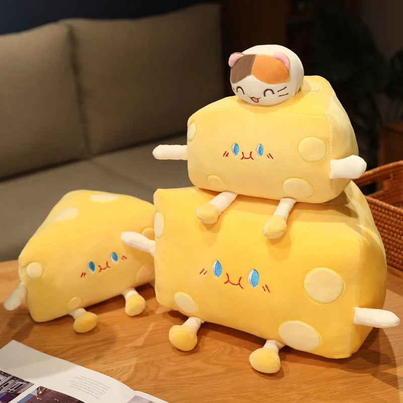 Cartoon Cheese Plushy