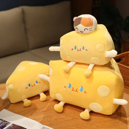 Cartoon Cheese Plushy