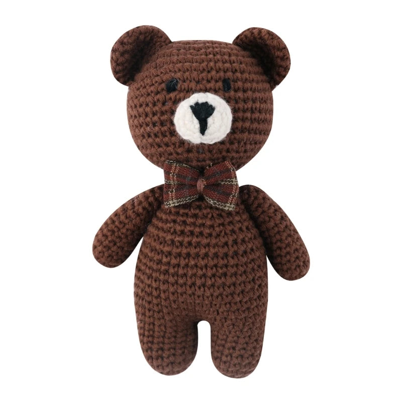 Handmade Crochet Animals- Cotton Knitted Plush Companion