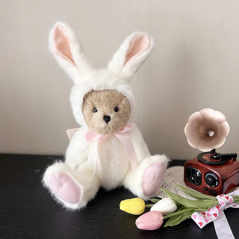 2-in-1 Bunny Teddy Plush – Cuddle Toy