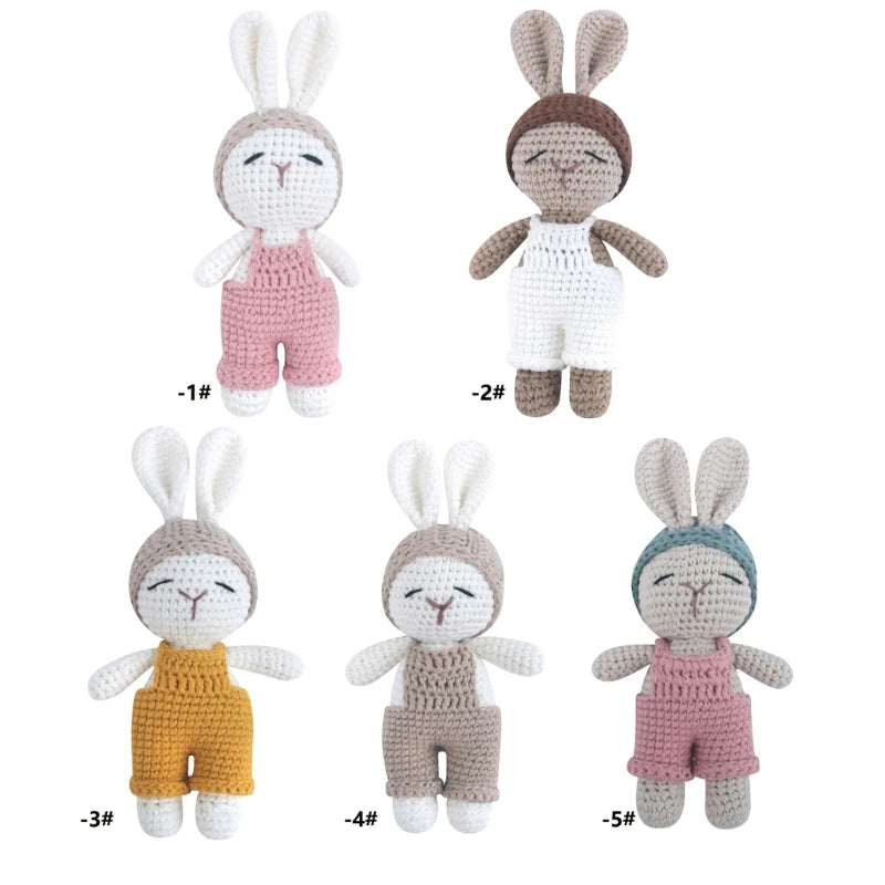 Handmade Crochet Animals- Cotton Knitted Plush Companion