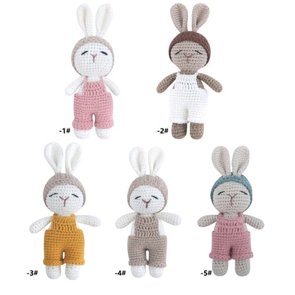 Handmade Crochet Animals- Cotton Knitted Plush Companion