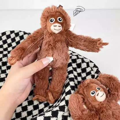 Mini Orangutan Plush Keychain