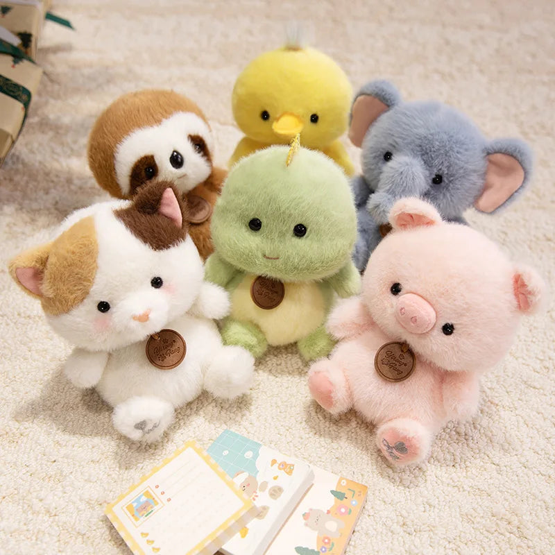 Mini Sitting Animal Plush Toy