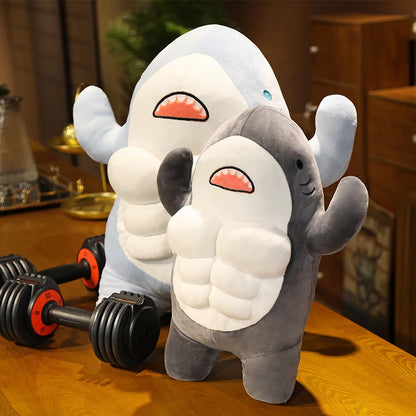 Muscle Shark Plushy