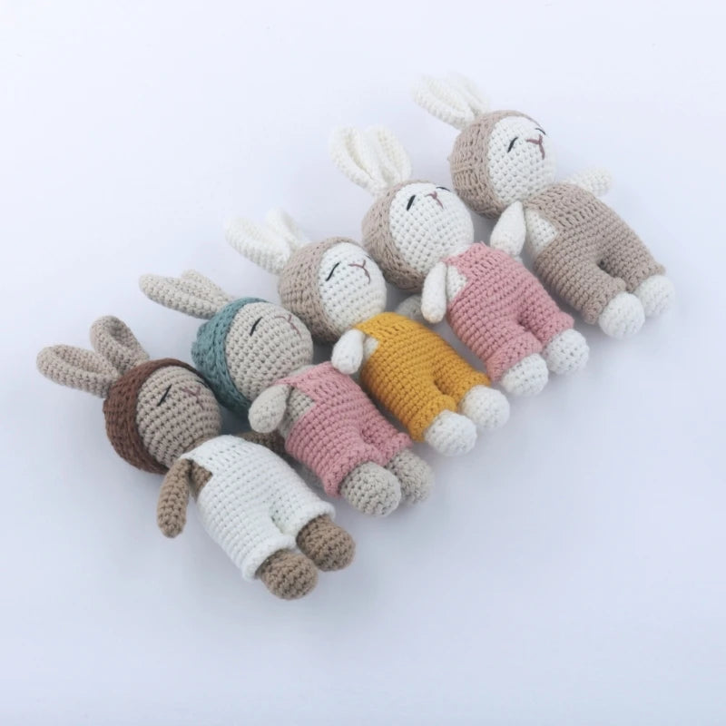 Handmade Crochet Animals- Cotton Knitted Plush Companion