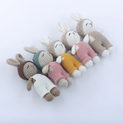 Handmade Crochet Animals- Cotton Knitted Plush Companion