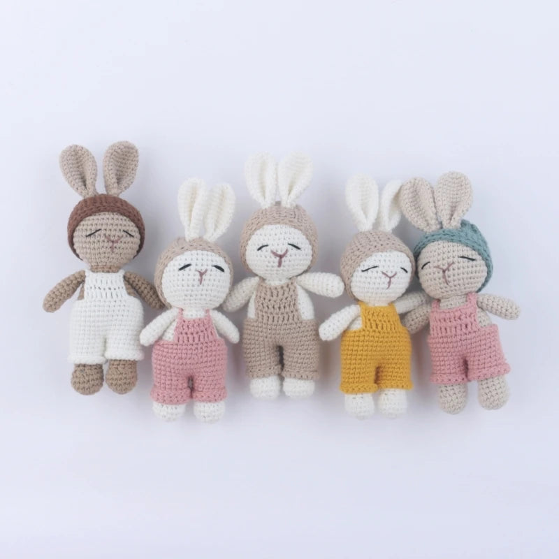 Handmade Crochet Animals- Cotton Knitted Plush Companion