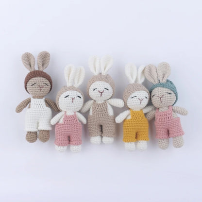 Handmade Crochet Animals- Cotton Knitted Plush Companion