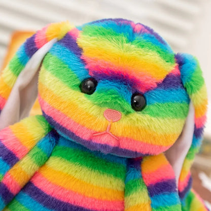 Rainbow Bunny Plush Toy