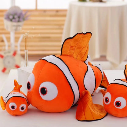 Splashy Clownfish Plush– Ocean Snuggle Companion
