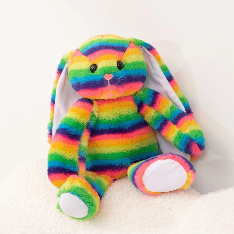 Rainbow Bunny Plush Toy