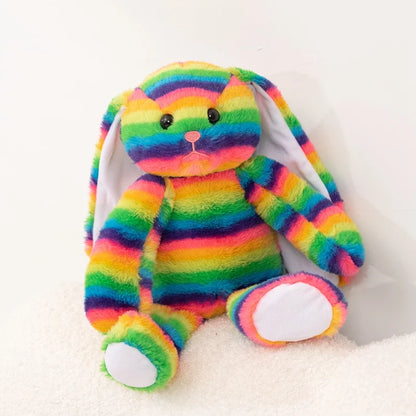 Rainbow Bunny Plush Toy