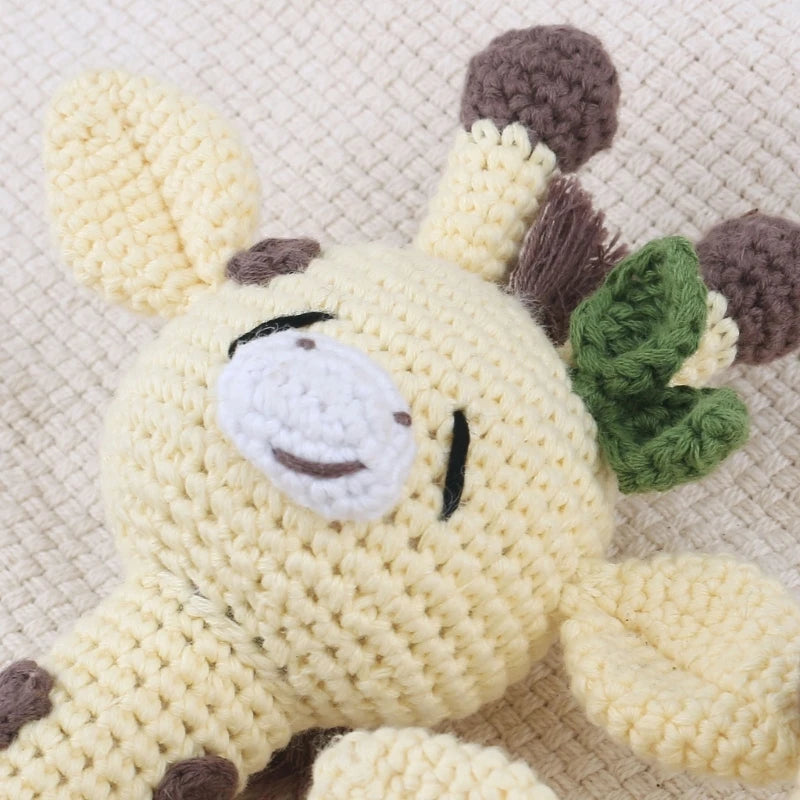 Handmade Crochet Animals- Cotton Knitted Plush Companion