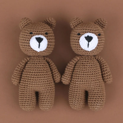 Handmade Crochet Animals- Cotton Knitted Plush Companion