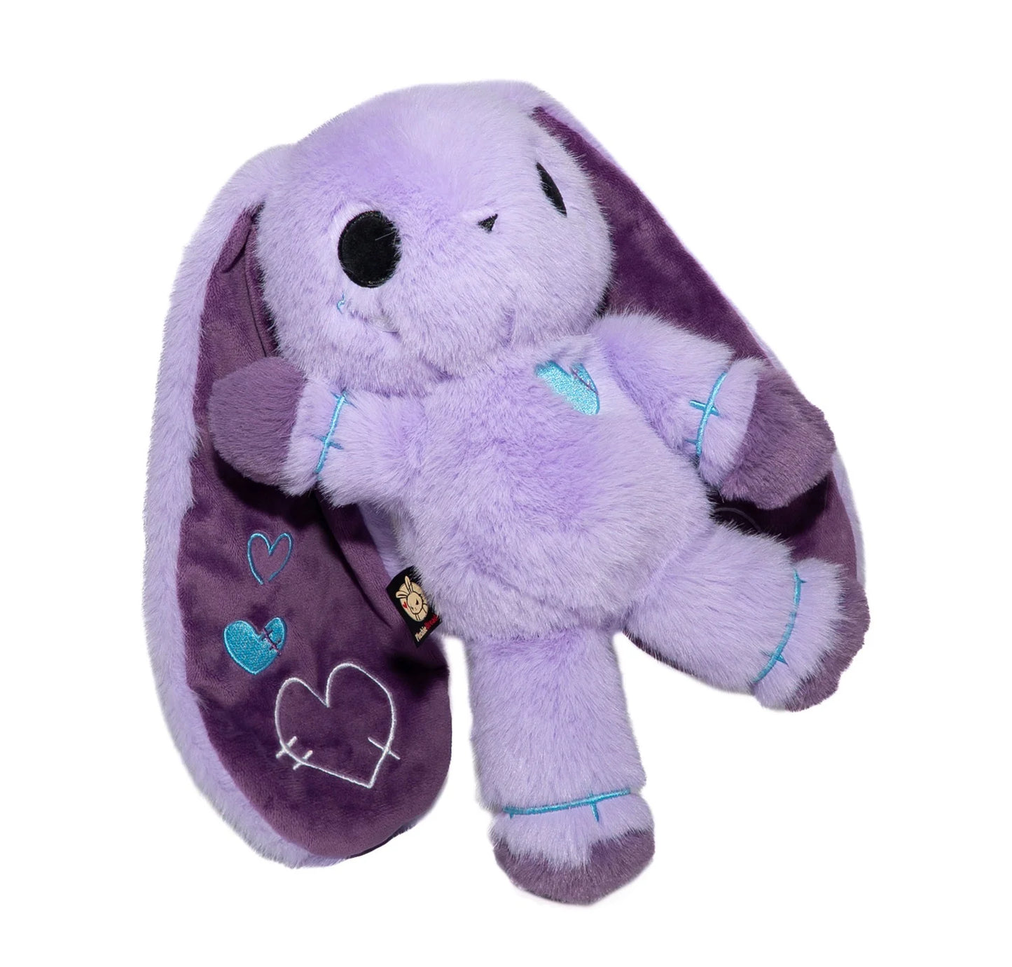 Purple Long Ear Bunny Plush