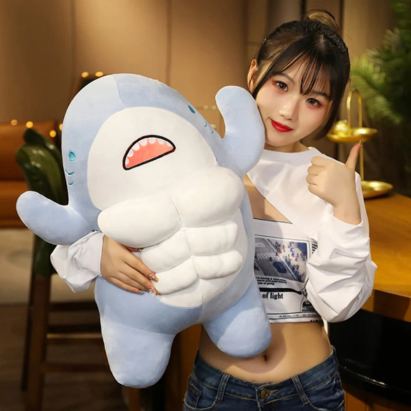 Muscle Shark Plushy