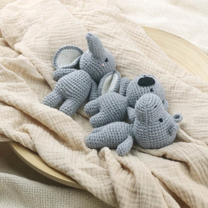 Handmade Crochet Animals- Cotton Knitted Plush Companion