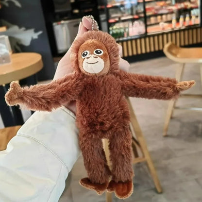 Mini Orangutan Plush Keychain