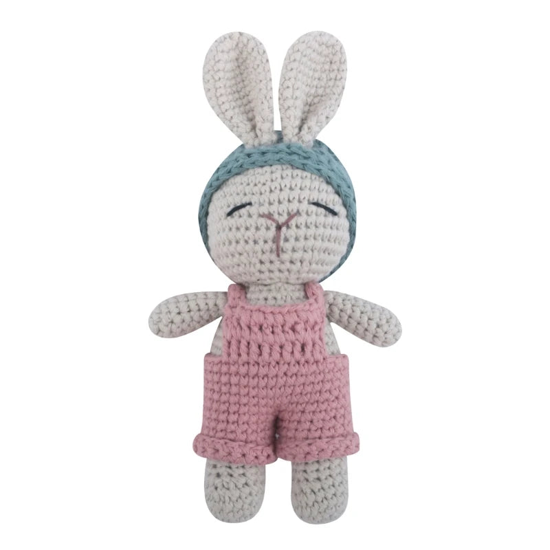Handmade Crochet Animals- Cotton Knitted Plush Companion