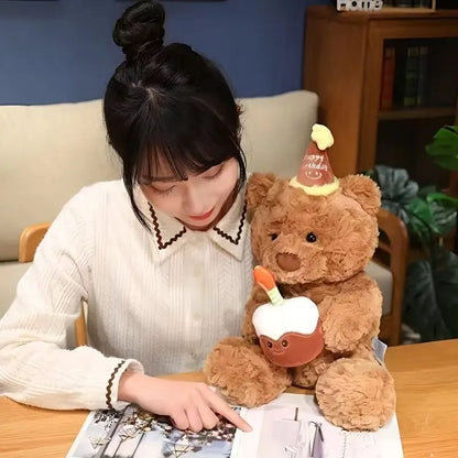 Birthday Hat Teddy Bear