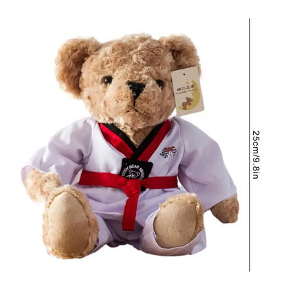 Taekwondo Teddy Bear Plush- Martial Arts Edition