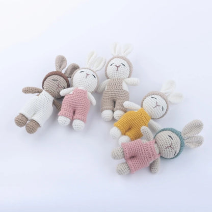Handmade Crochet Animals- Cotton Knitted Plush Companion