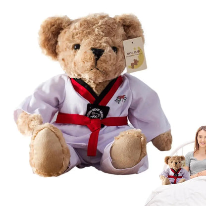 Taekwondo Teddy Bear Plush- Martial Arts Edition