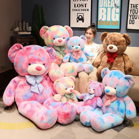 Large Bow Teddy Bear Plushy