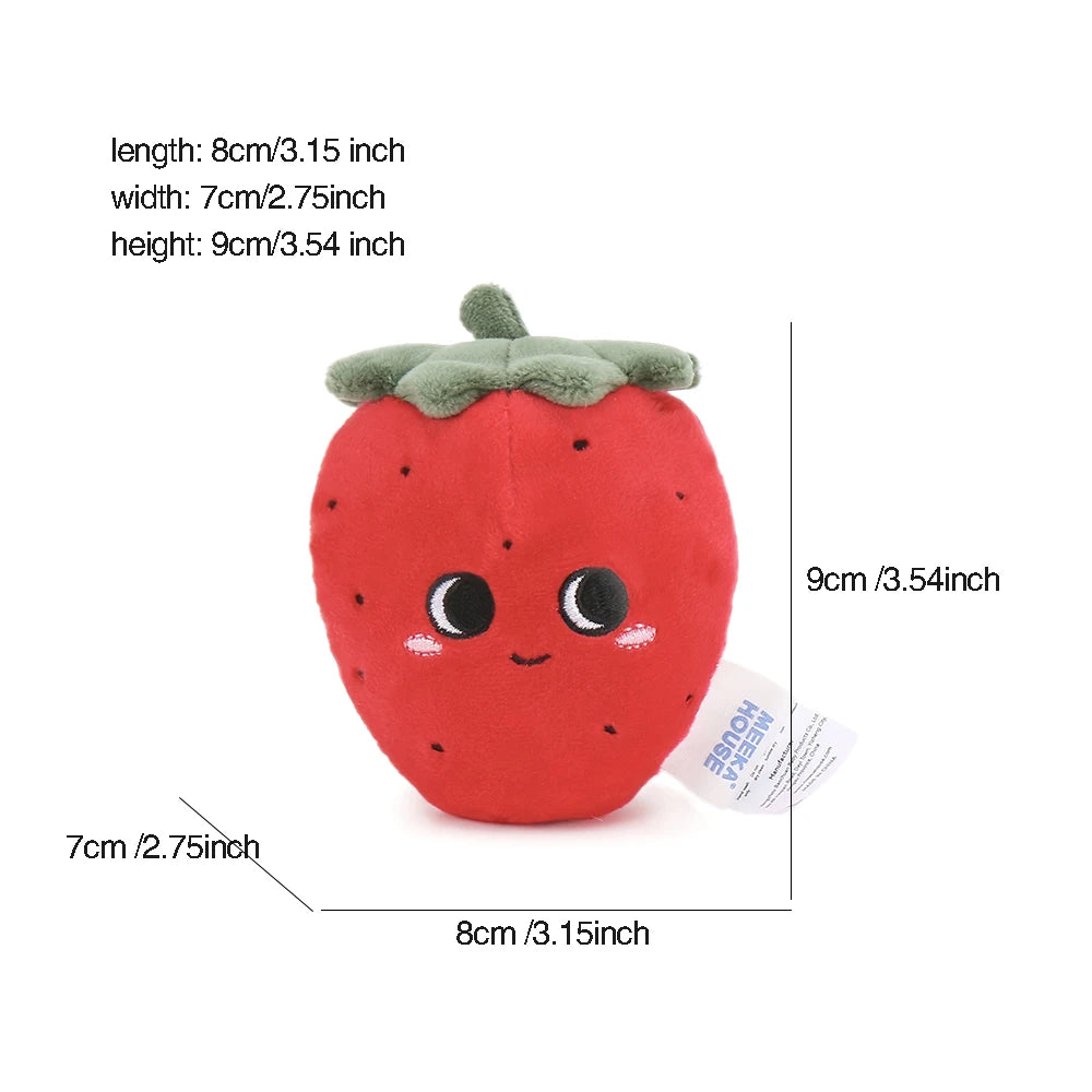 Cartoon Fruit & Veggie Plush Toy