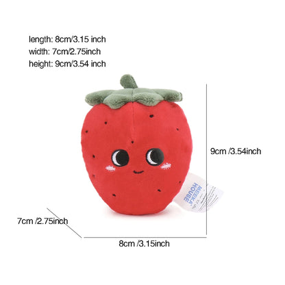 Cartoon Fruit & Veggie Plush Toy