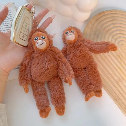 Mini Orangutan Plush Keychain