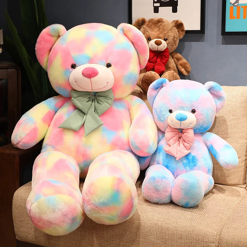 Large Bow Teddy Bear Plushy