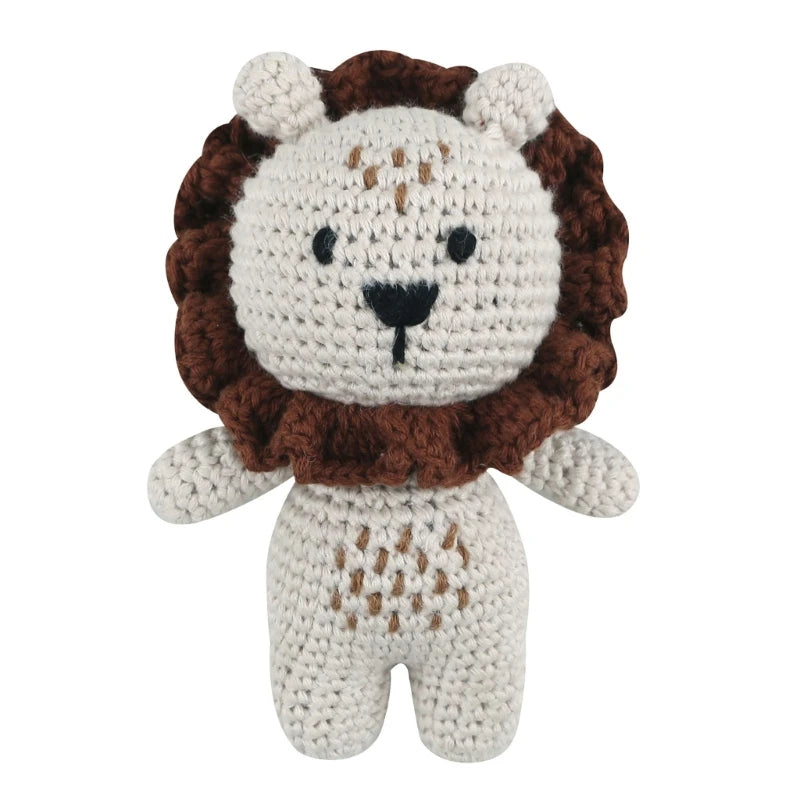 Handmade Crochet Animals- Cotton Knitted Plush Companion