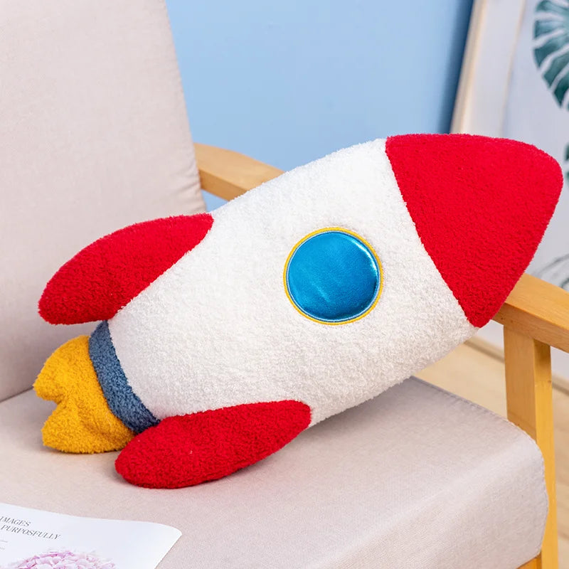 GalaxyCuddle Astronaut Plush Pillow 🚀💛