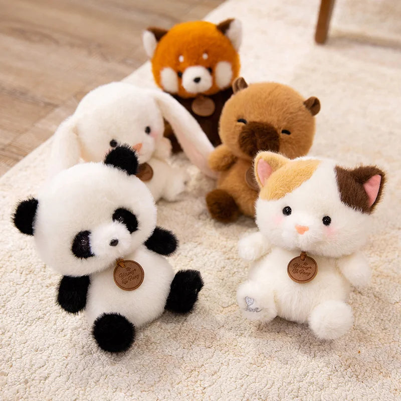 Mini Sitting Animal Plush Toy