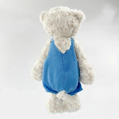 Classic Teddy Bear Plush – Cozy Outfit Edition