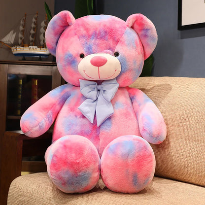 Large Bow Teddy Bear Plushy