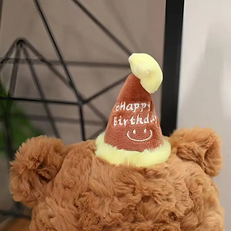 Birthday Hat Teddy Bear