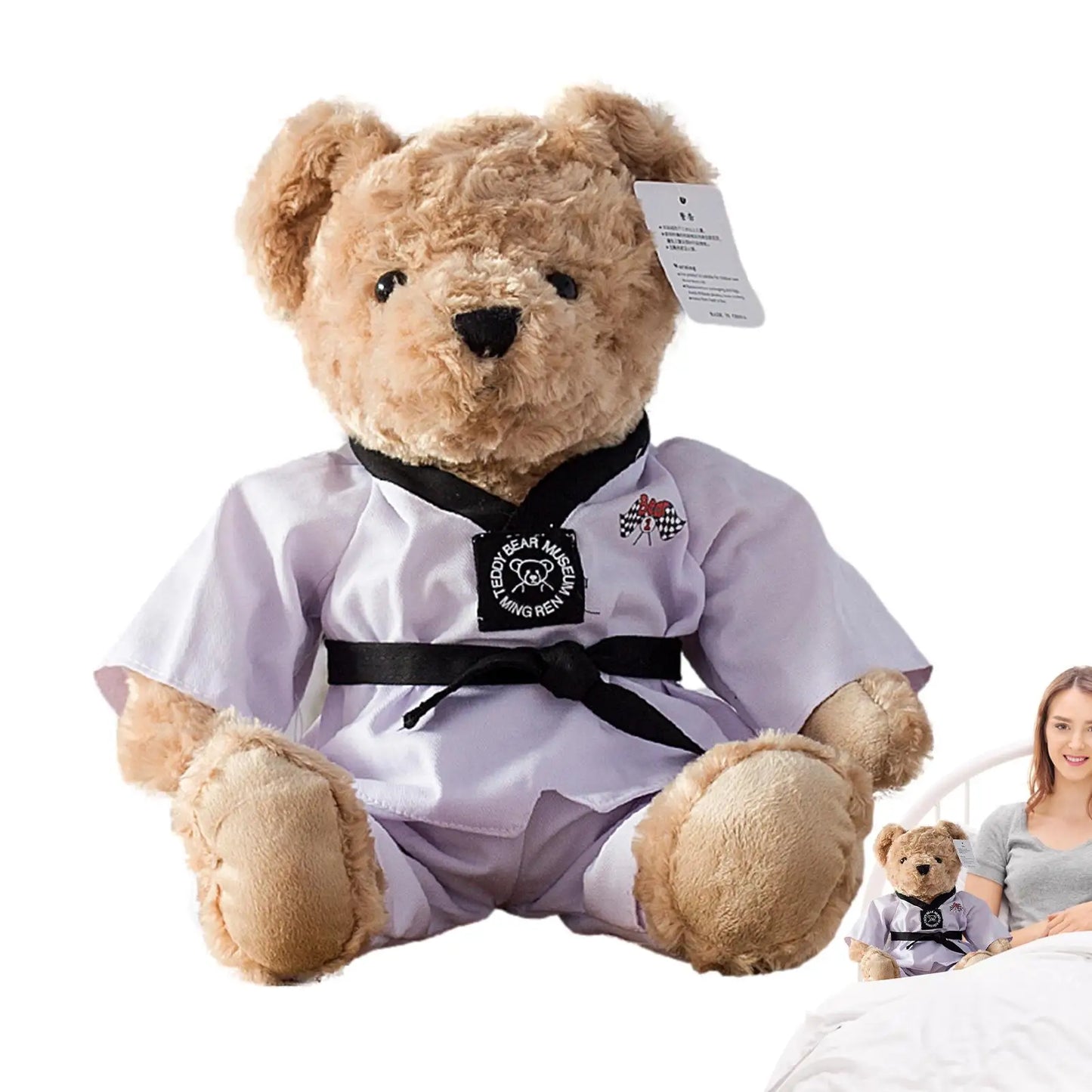 Taekwondo Teddy Bear Plush- Martial Arts Edition