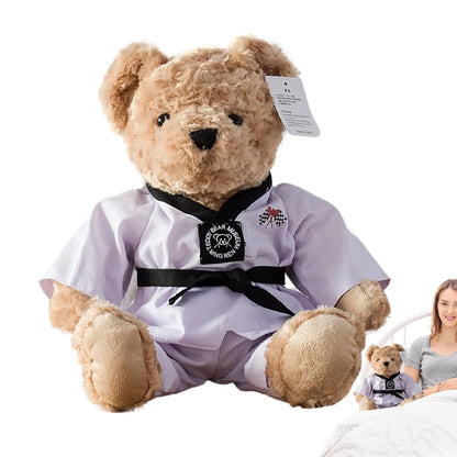 Taekwondo Teddy Bear Plush- Martial Arts Edition